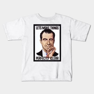 Richard Nixon Vintage Campaign Poster Kids T-Shirt